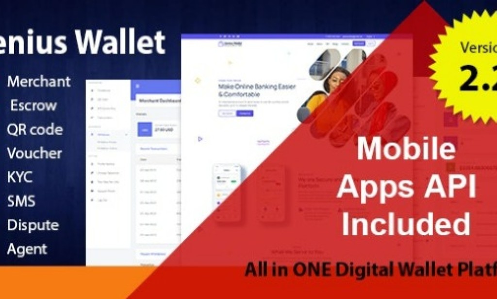 Genius Wallet v3.0 Nulled – Advanced Wallet CMS with Payment Gateway API Script