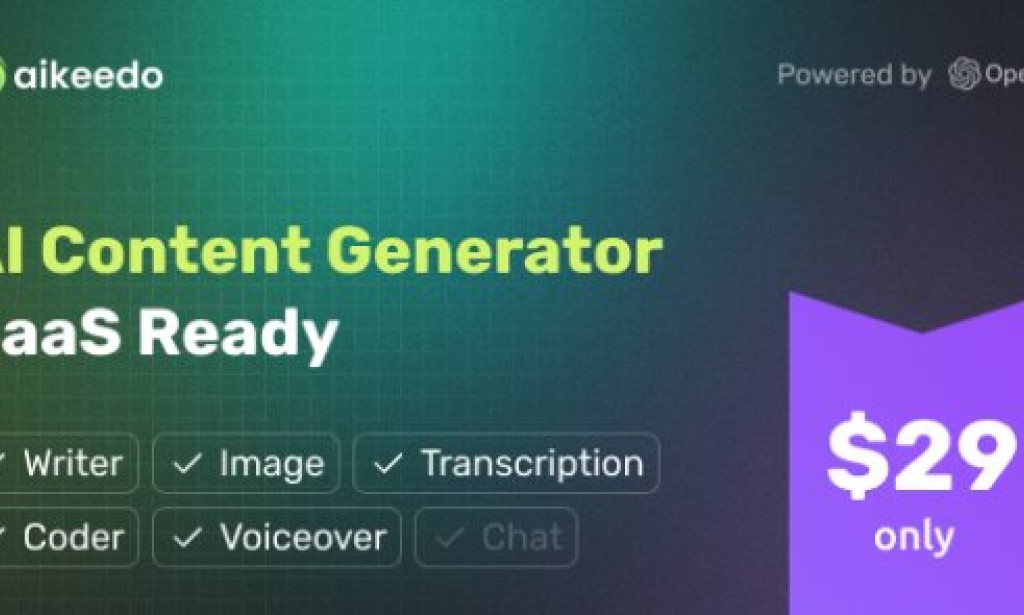 Aikeedo v1.3.5 Nulled – AI Powered Content Platform – SaaS Ready PHP Script