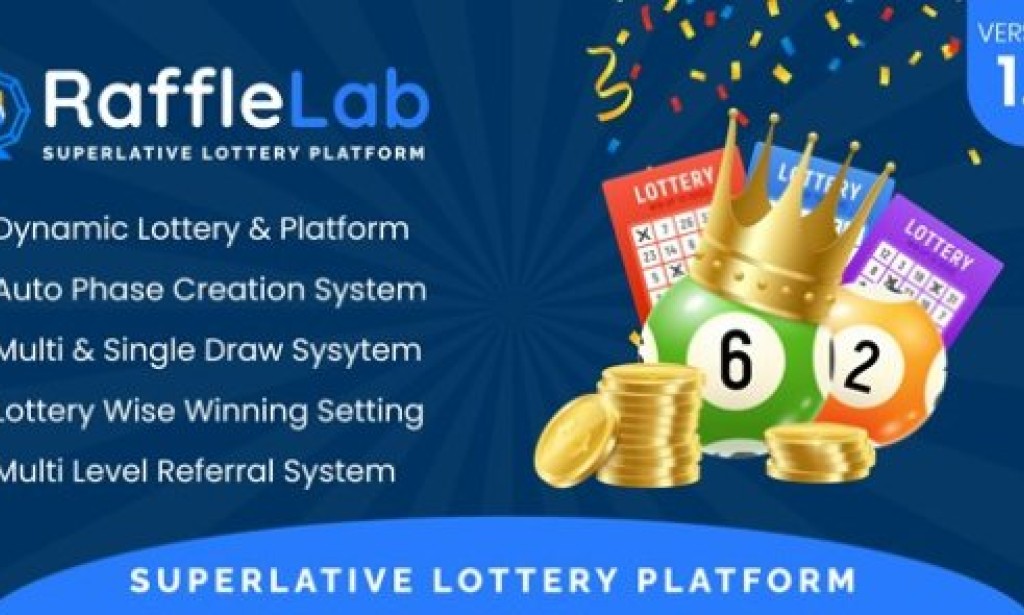 RaffleLab v1.1 Nulled – Superlative Lottery Platform Script
