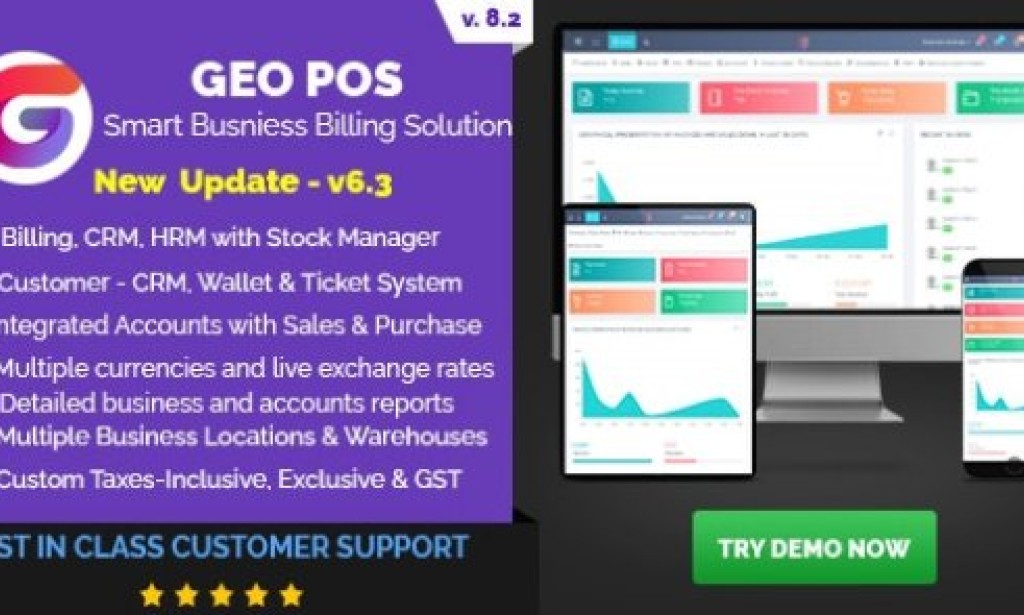 Geo POS v8.2 Nulled – Point of Sale, Billing and Stock Manager Application Script
