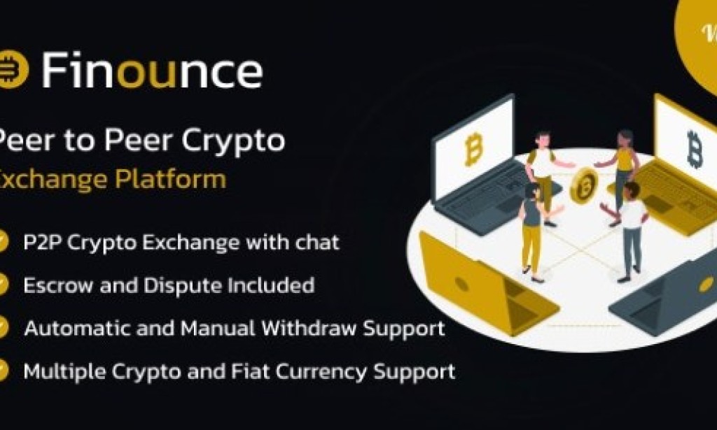 Finounce v1.0 Nulled – An Advance Peer to Peer Crypto Exchange Platform Script