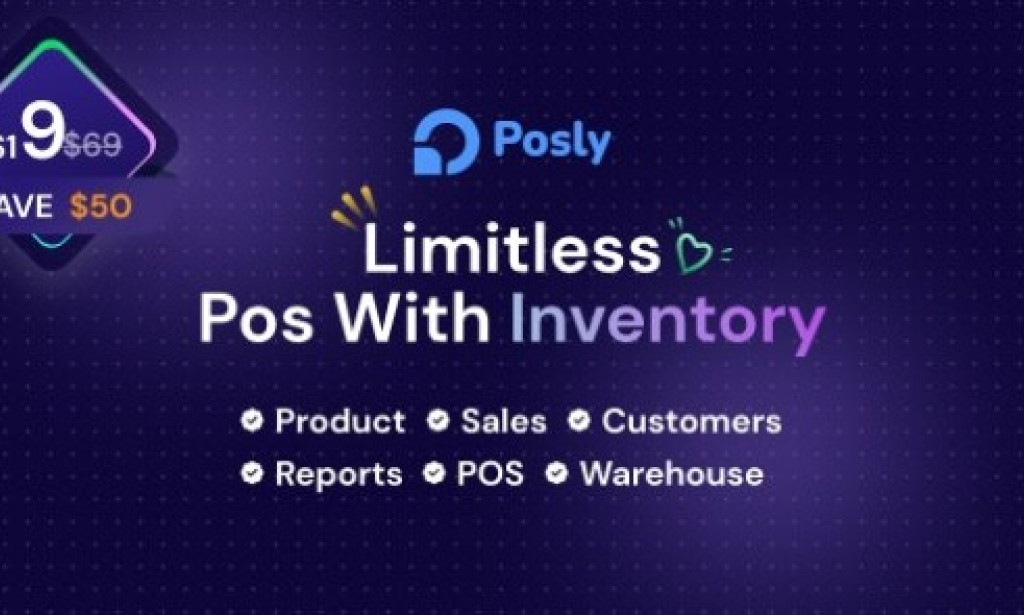Posly v1.0 – POS with Inventory Management System PHP Script