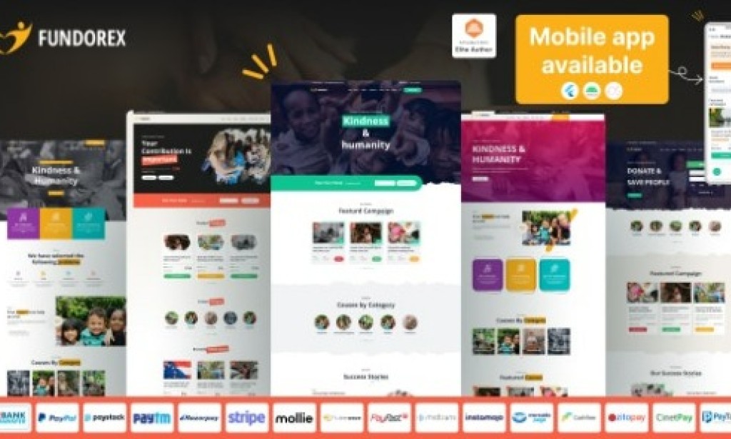 Fundorex v1.2.8 Nulled – Crowdfunding and Donation Platform Script