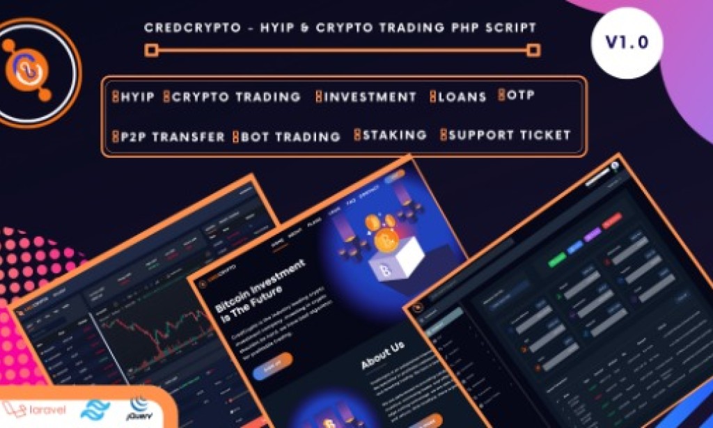 CredCrypto v3.1 Nulled – HYIP Investment and Trading Script