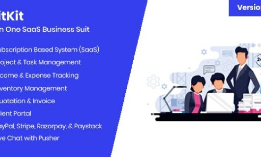 ElitKit v2.3 – All In One SaaS Business Suit PHP Script
