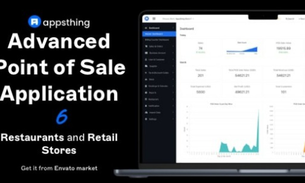 Appsthing POS v6.0 Nulled – Multi Store Retail & Restaurant Point of Sale, Billing & Stock Manager Application
