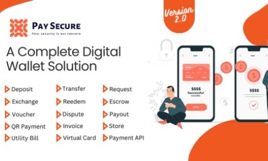 Pay Secure v2.0 Nulled – A Complete Digital Wallet Solution PHP Script