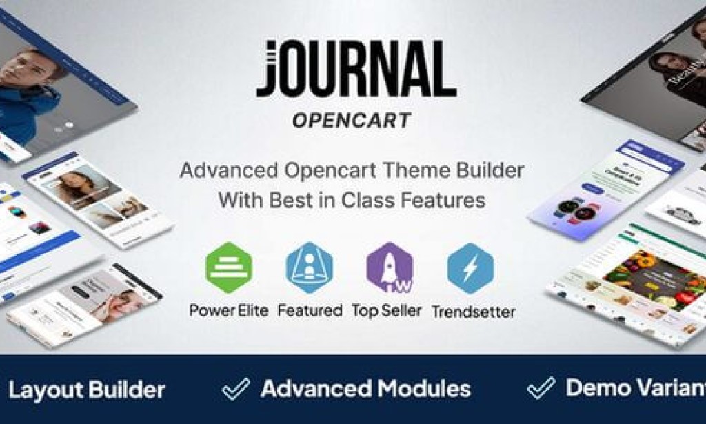 Journal v3.2.8.1 – Advanced Opencart Theme Builder
