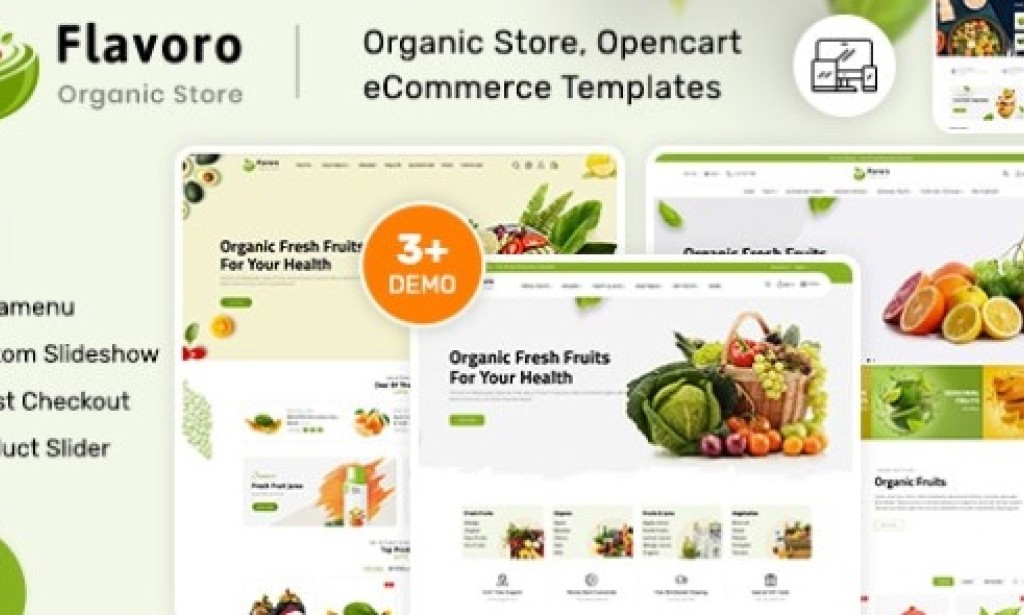 Flavero v2.0.4 – Organic Food OpenCart Store Theme