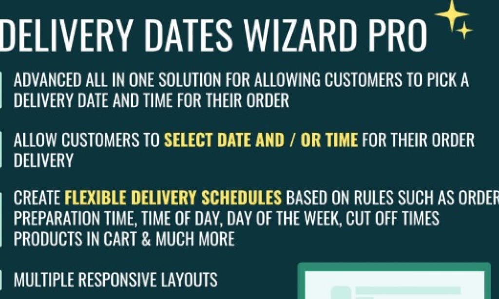 Delivery Dates Wizard Pro Module v2.2.15 – for PrestaShop