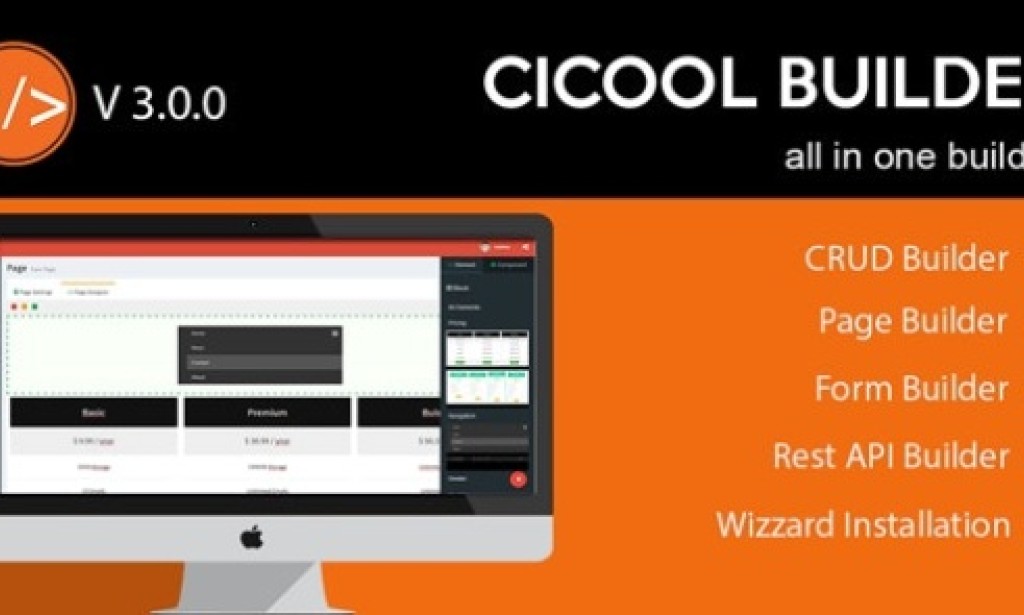 Cicool v3.4.4 – Page, Form, Rest API and CRUD Generator Script