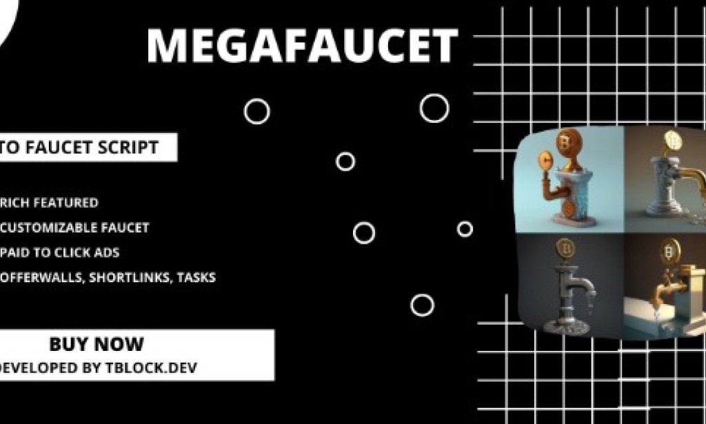 MegaFaucet v1.1.0 – Crypto Faucet Script Free