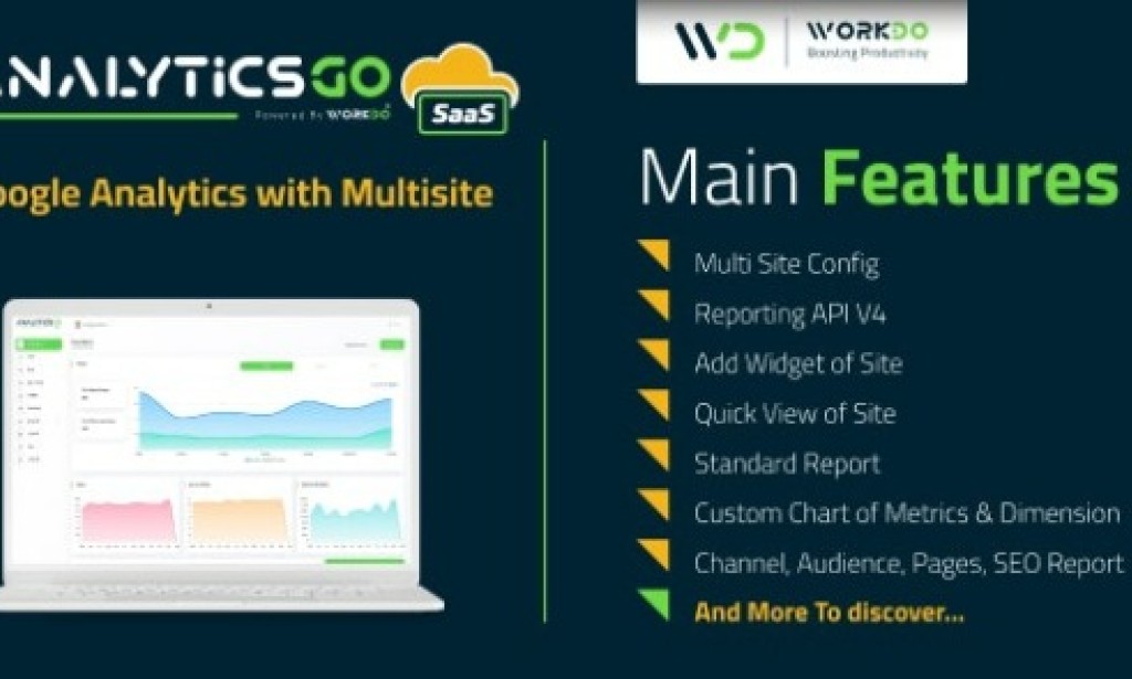 AnalyticsGo SaaS v1.1 Nulled – Google Analytics V4 with Multisite PHP Script