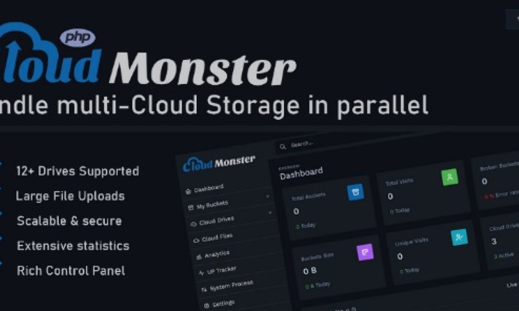 Cloud Monster PHP Script v1.1 – Codester