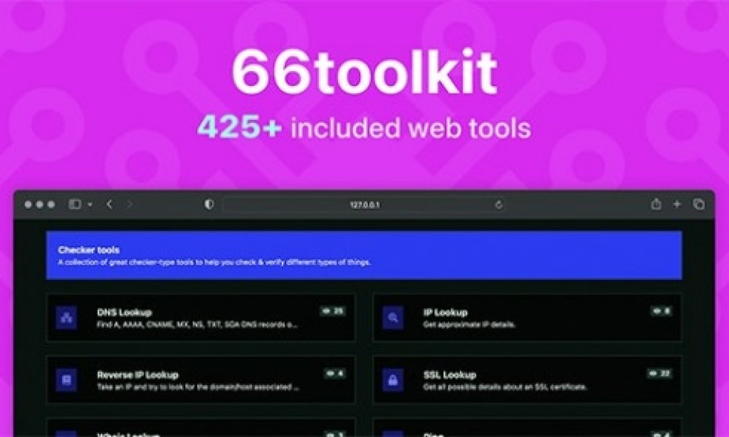 66toolkit v14.0.0 Nulled – Ultimate Web Tools System (SAAS) PHP Script