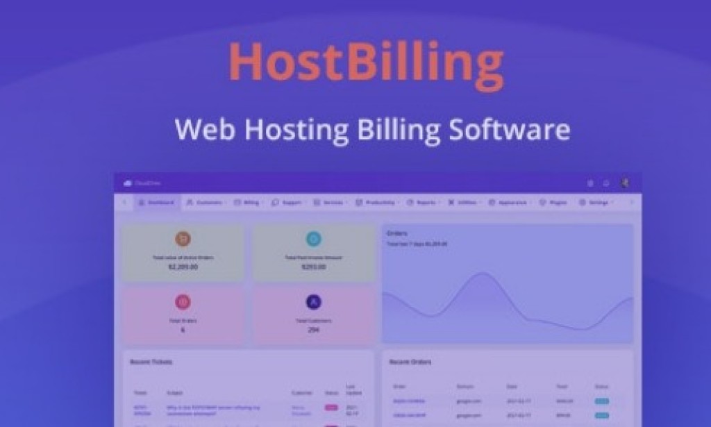 HostBilling v2.0.1 Nulled – Web Hosting Billing & Automation Software PHP Script