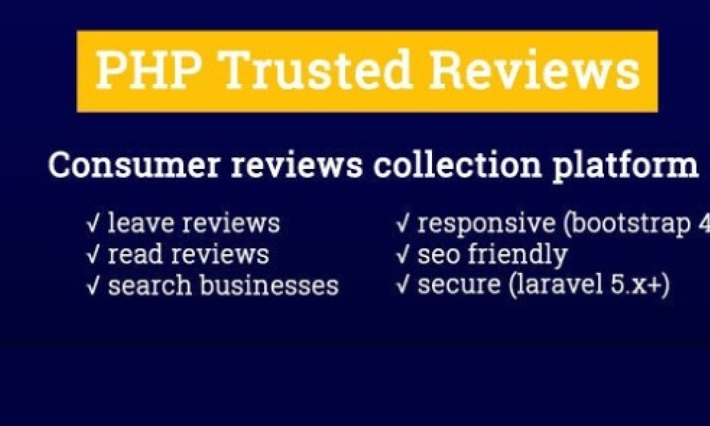 PHP Trusted Reviews v1.3.2 Nulled PHP Script