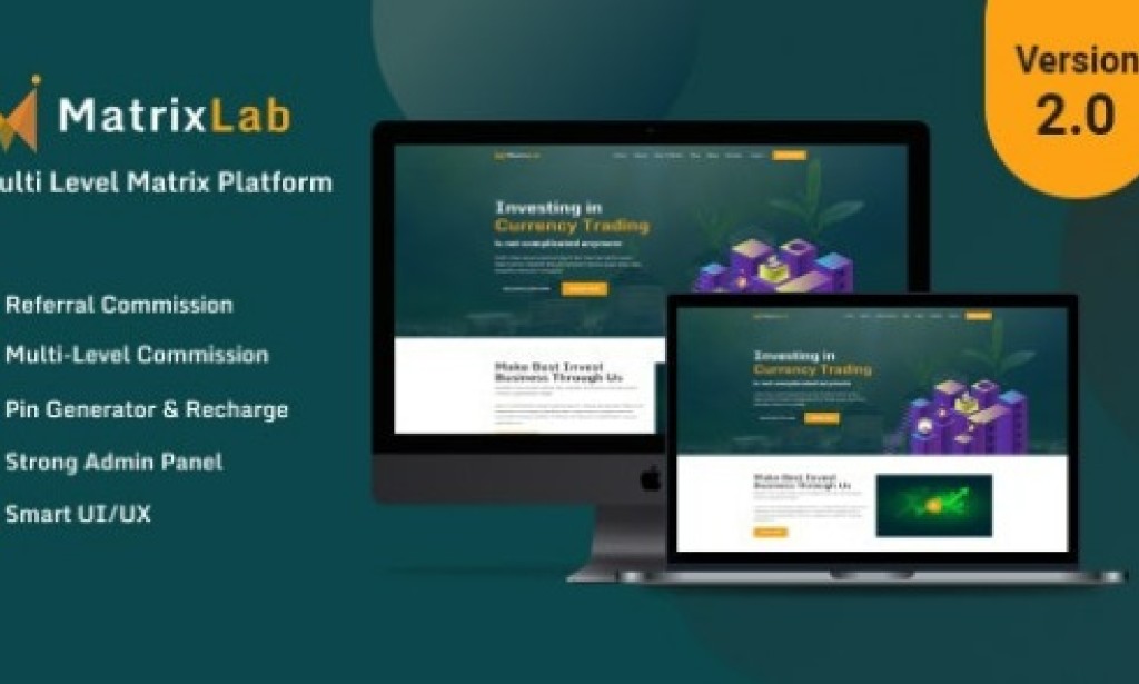 MatrixLab v1.8.1 Nulled – Multilevel Matrix Platform PHP Script