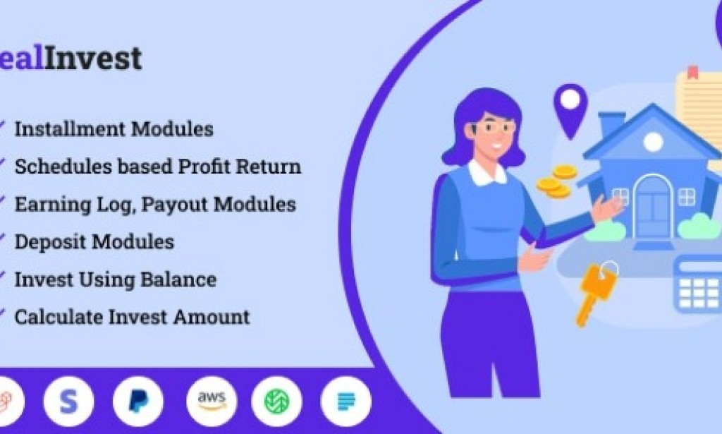 RealInvest v1.0 – Complete Real Estate Investment Platform PHP Script