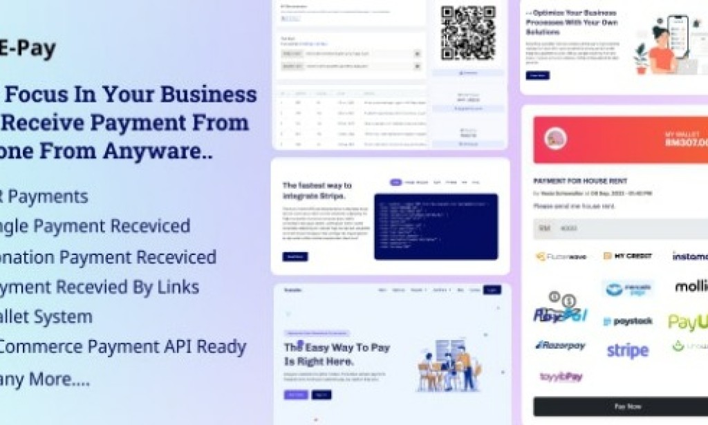 E-Pay v1.0.1 – Ultimate Payment Gateway System (Multi Currency) PHP Script