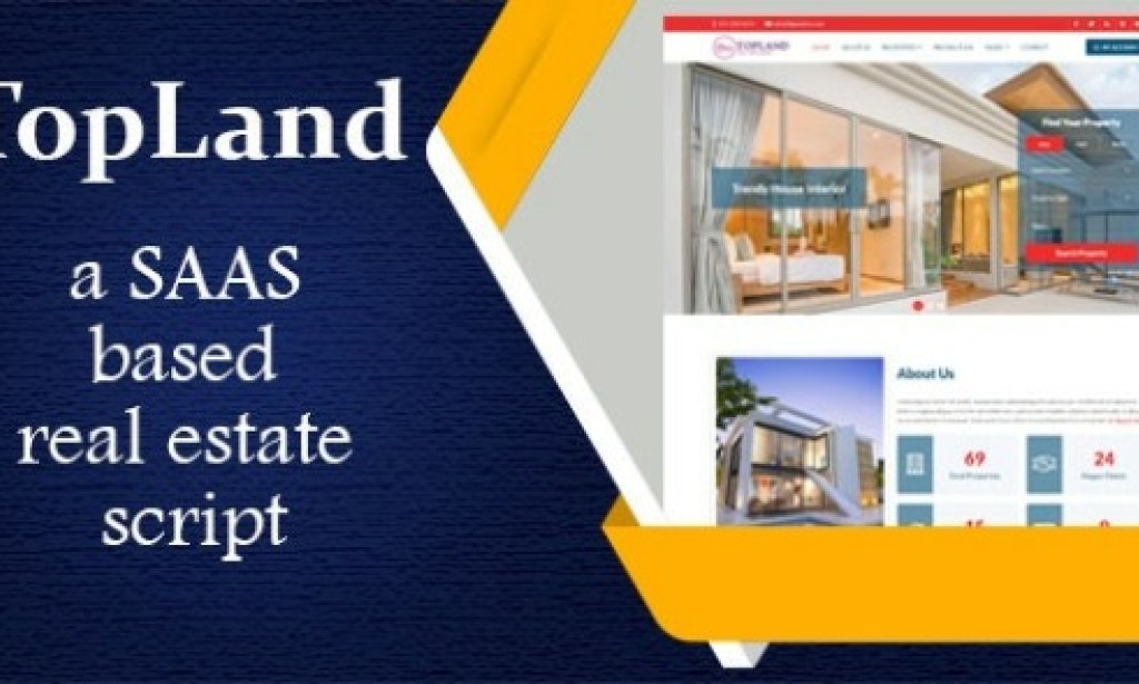 TopLand v1.1 – Laravel Real Estate Agency Portal with SaaS Script