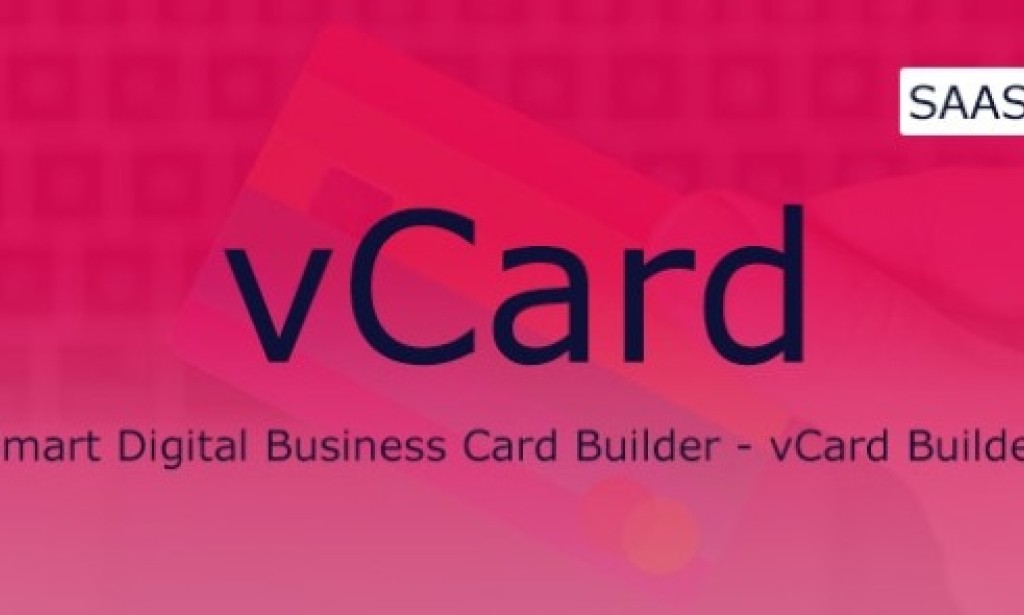 vCard v2.0 – Digital Business Card Builder SaaS PHP Script