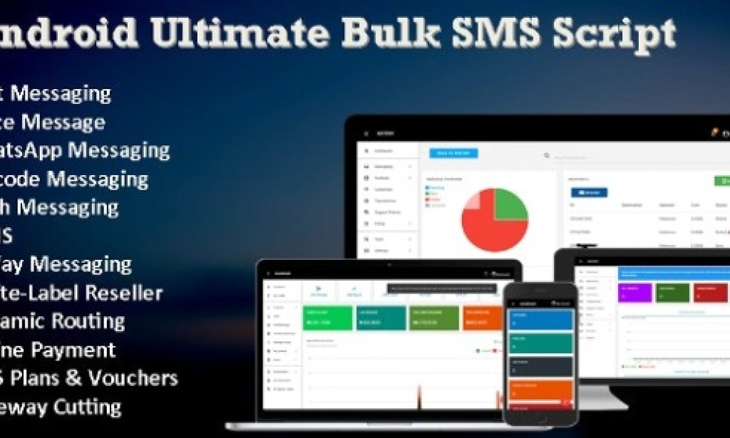 Sendroid v4.0 – Ultimate Bulk SMS, WhatsApp and Voice Messaging Script with White-Label Reseller System PHP Script