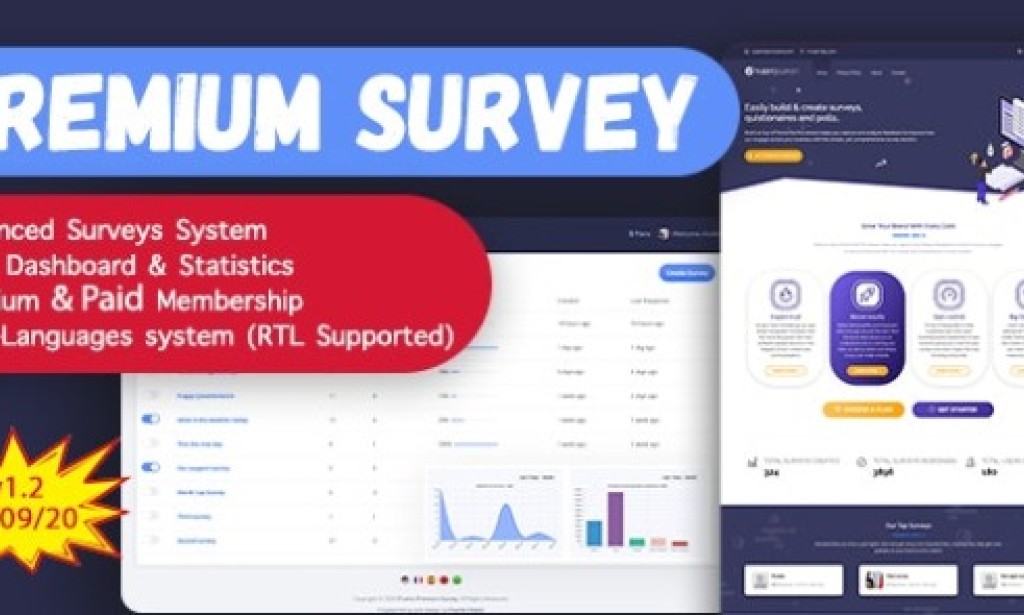 Puerto Premium Survey Builder SAAS v1.3 – PHP Script
