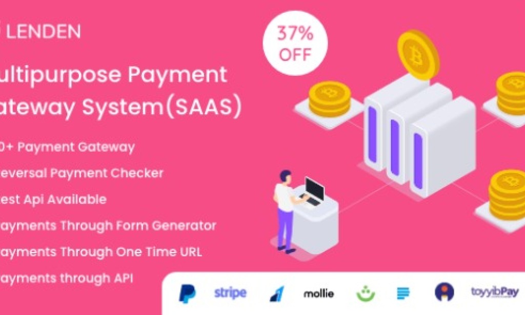 Lenden v1.0 – Multipurpose Payment Gateway System (SAAS) PHP Script