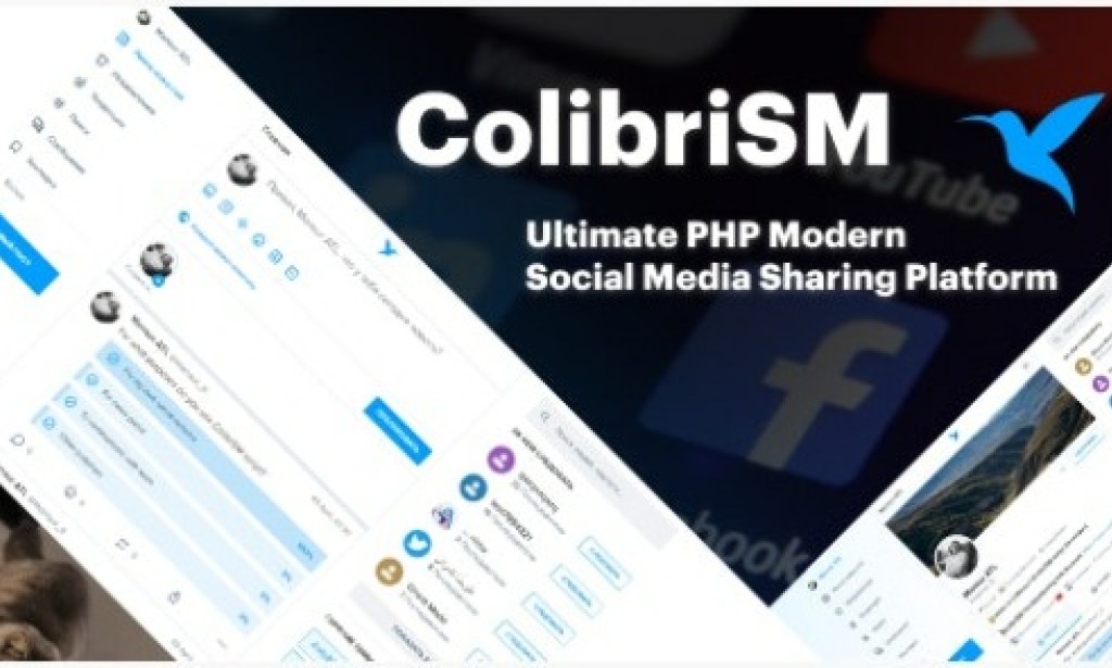 ColibriSM v1.3.4 Nulled – The Ultimate PHP Modern Social Media Sharing Platform Script