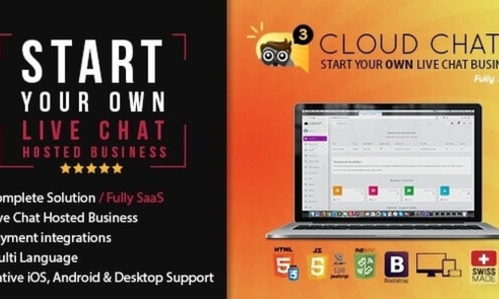 Fully SaaS Live Support Chat – Cloud Chat 3 v2.5.5 Nulled Script