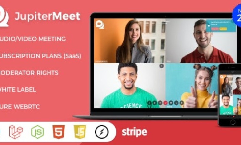 JupiterMeet v2.6 – Video Conference Nulled PHP Script