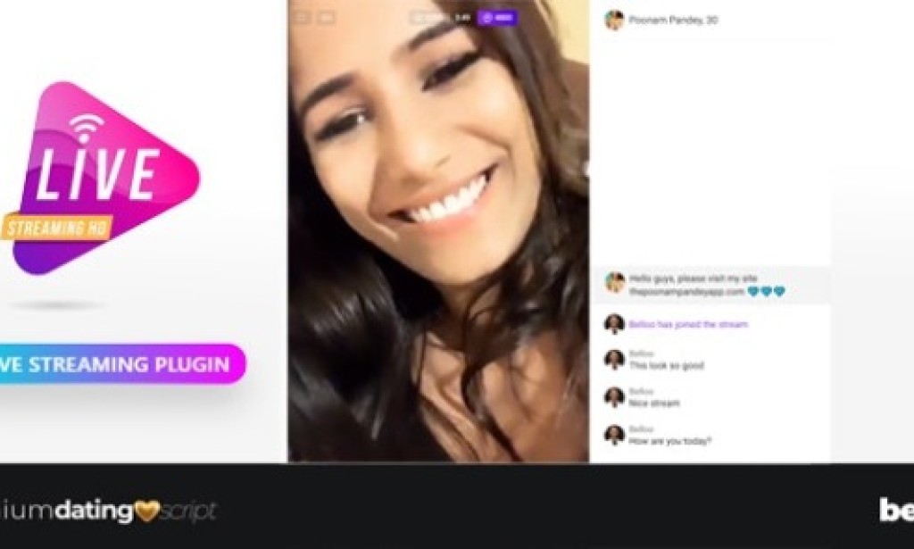 Live Streaming Plugin – Belloo Dating Software Add-on