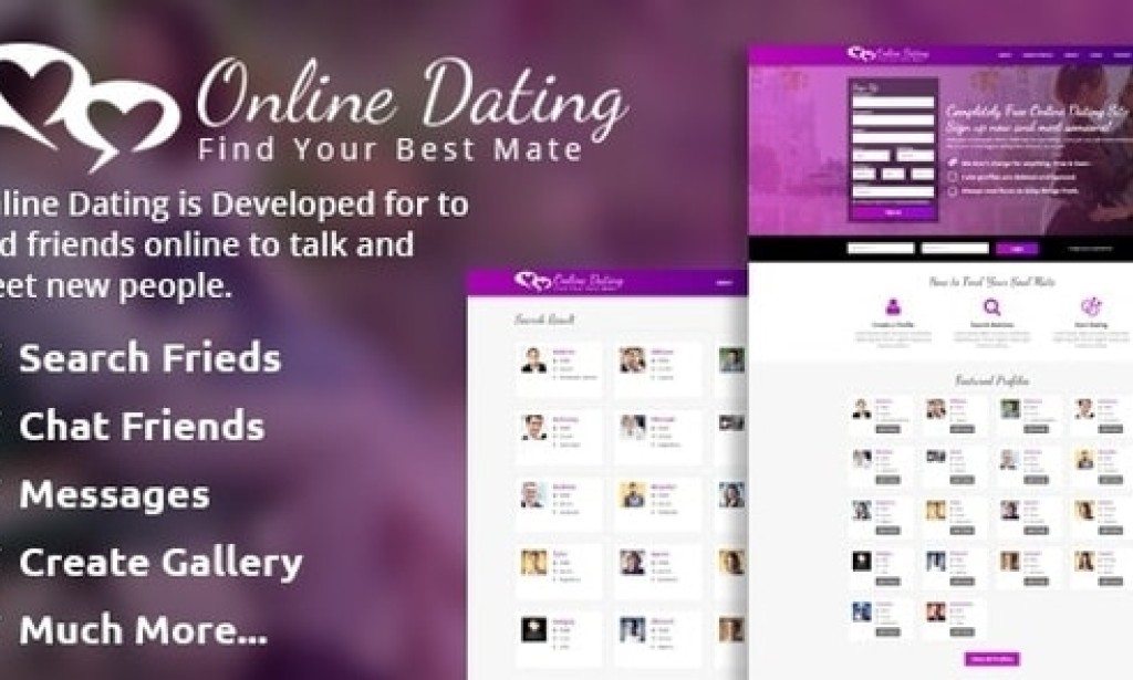 Online Dating Script Nulled v2.1