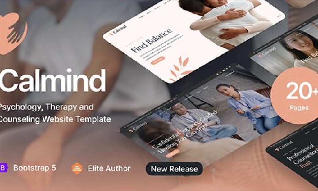 Calmind – Psychology, Therapy and Counseling HTML Template