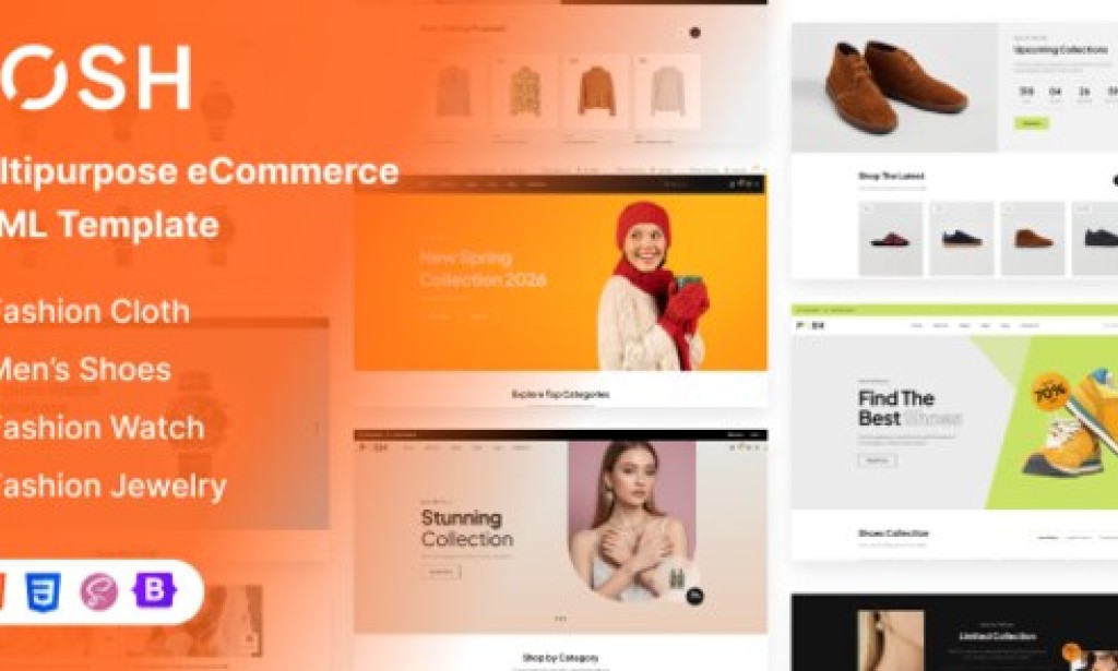 Posh – eCommerce HTML Template