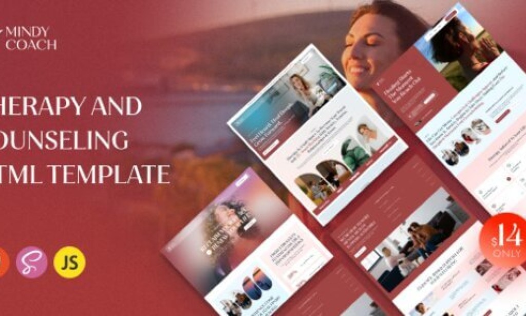 Mindycoach – Therapy & Counseling HTML Template