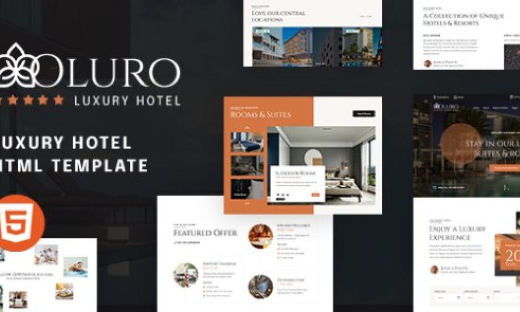 OLURO – Luxury Hotel HTML5 Template
