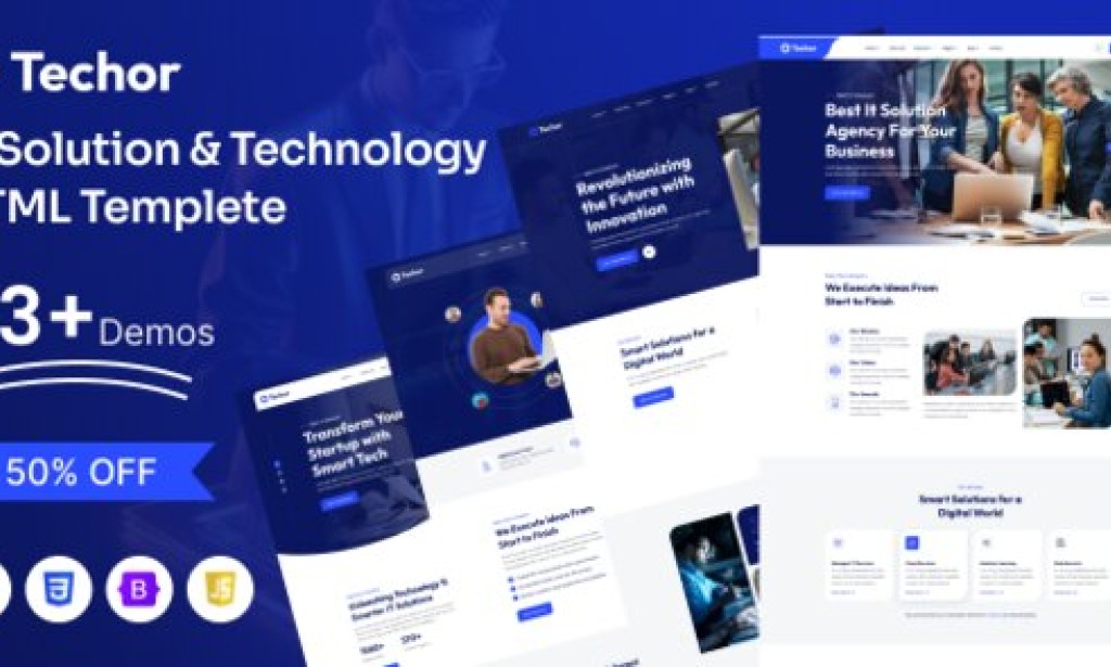 Techor – IT Solution & Technology HTML Templete