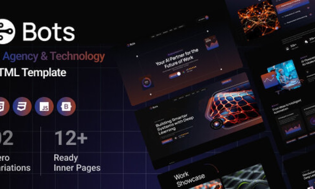 BOTS – AI Agency & Technology HTML Template