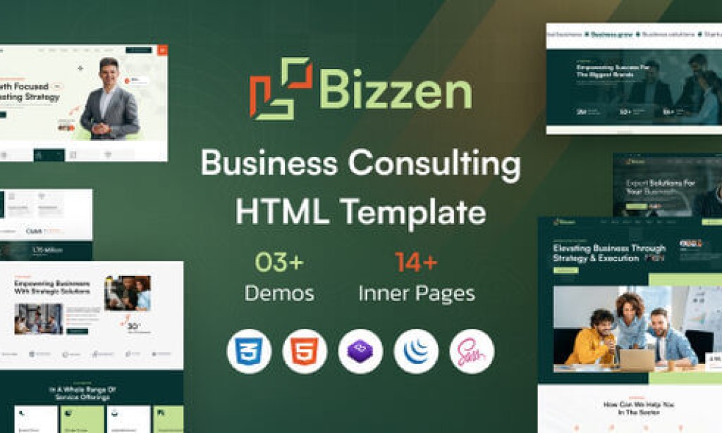 Bizzen – Business Consulting HTML Template