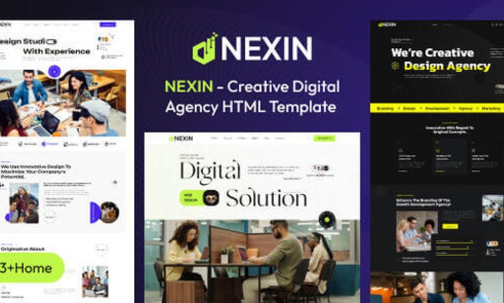 Nexin – Digital Agency HTML Template
