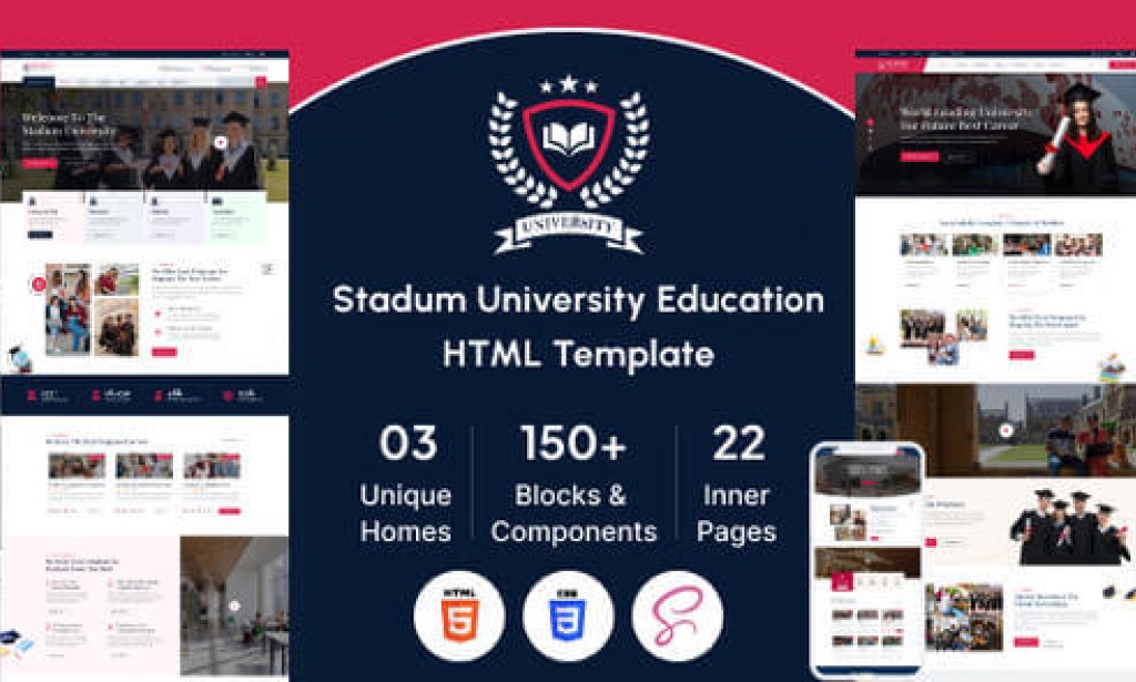 Stadum – University Education HTML Template