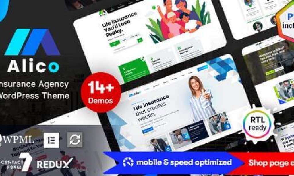Alico v1.2.1 – Insurance WordPress Theme