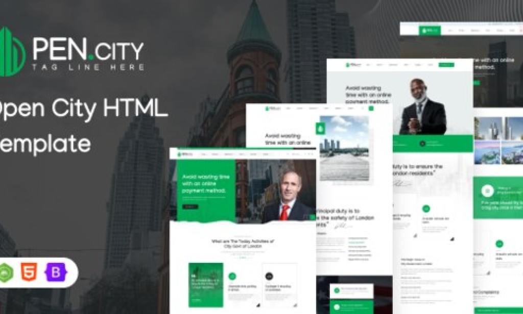 OpenCity – Political and Government HTML Template