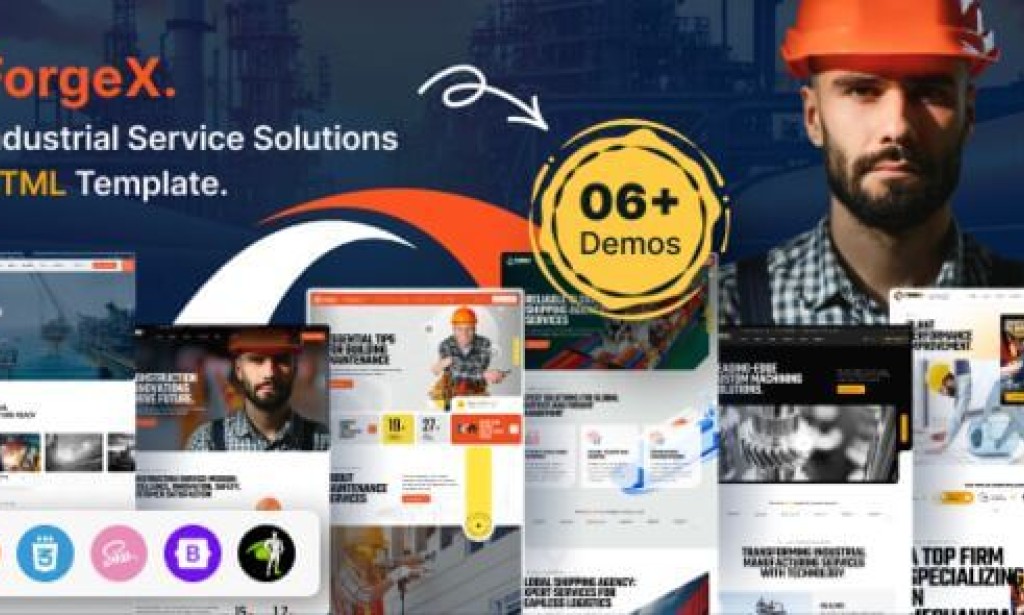 Forgex – Factory & Industry HTML Template