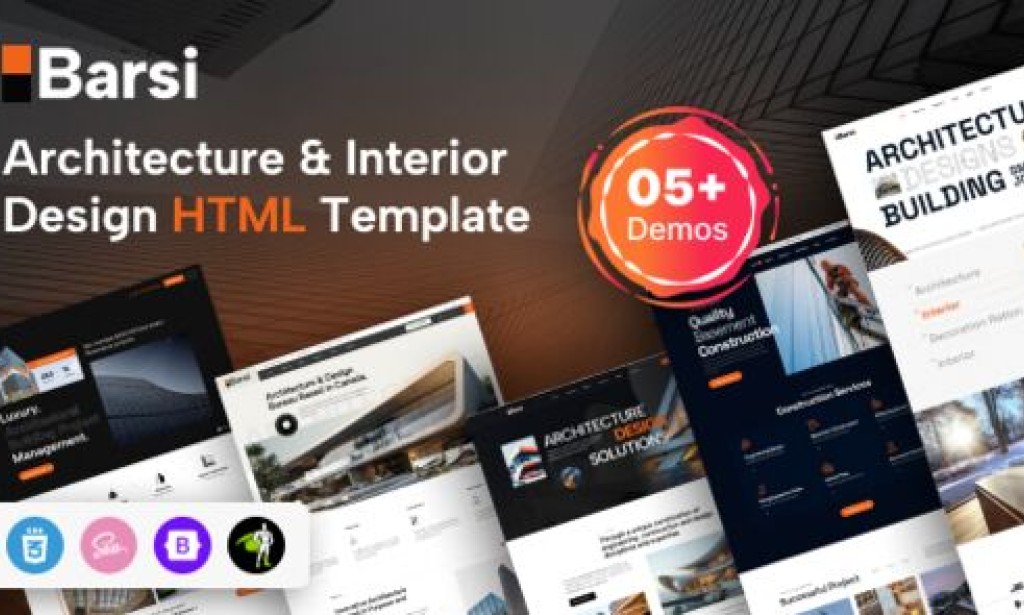Barsi – Architecture & Interior Design HTML Template