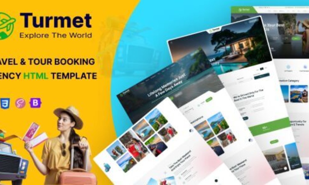 Turmet – Travel & Tour Agency HTML Template