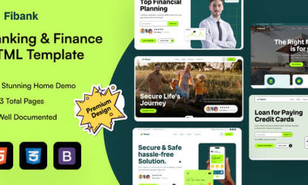 Fibank – Banking and Finance HTML5 Template