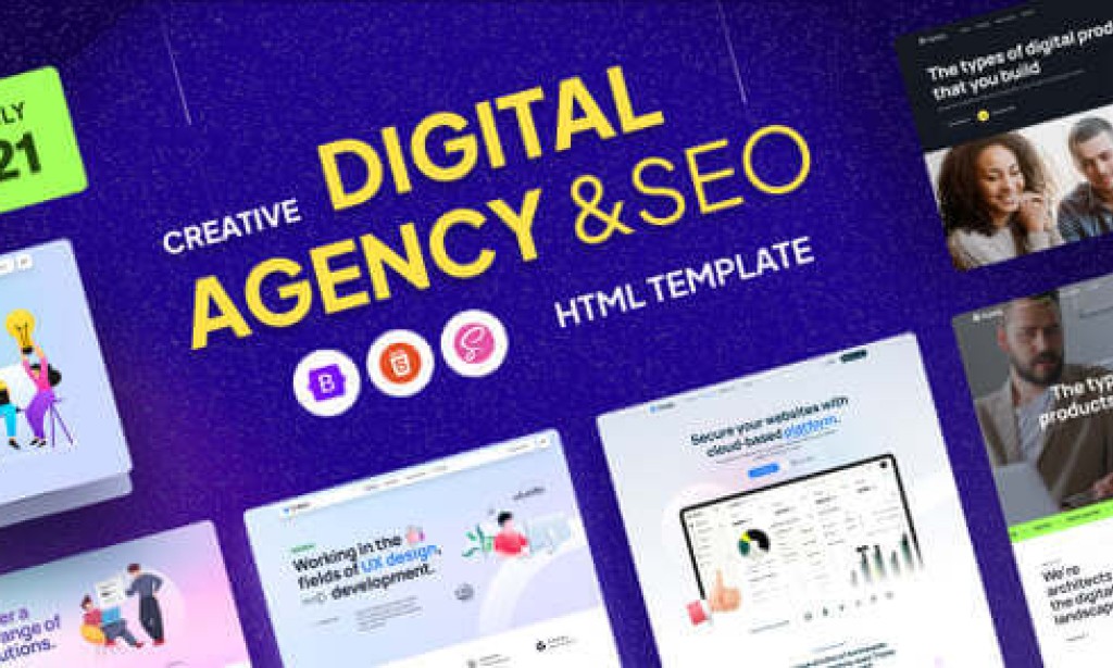 Tryesy – Creative Digital Agency HTML Template